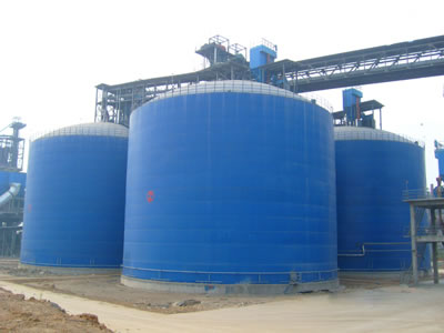 邯山水泥钢板库改造