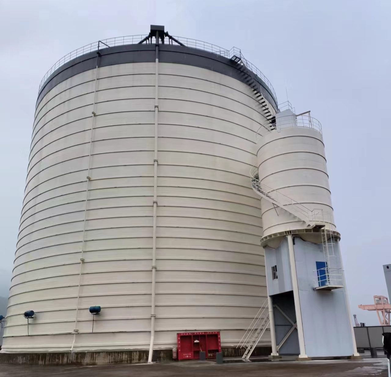 邯山10万吨水泥钢板库