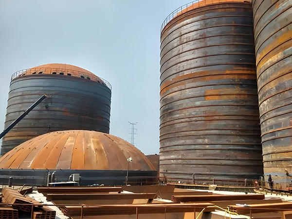 邯山焦粉钢板仓